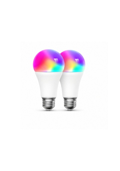 Meross Akıllı Rgb Ampül 810l/9w Msl120 Apple Homekit Destekli 2'li Paket Çok Renkli