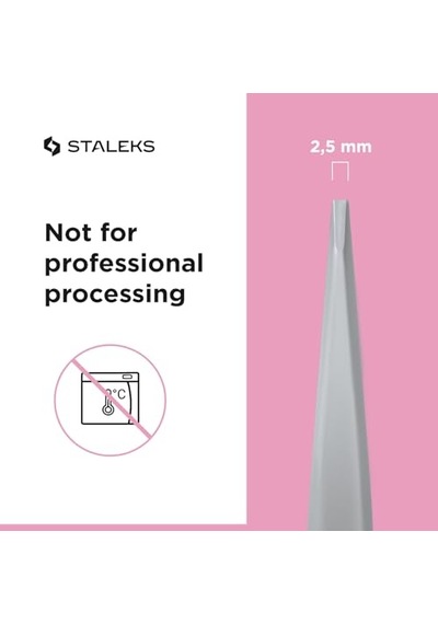 Staleks P-08 Kaş Cımbızı, Pvc Koruma Kılıflı Çekme Cımbızı, Toplam Uzunluk 9,5 Cm