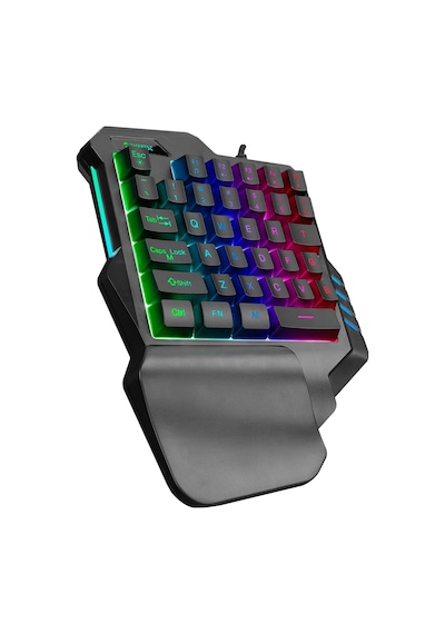 Everest KB-R177 Salvo Kablolu Rainbow 35 Tuşlu Mini Oyuncu Klavye Everest KB-R177 Salvo Kablolu Rainbow 35 Tuşlu Mini Oyuncu Klavye