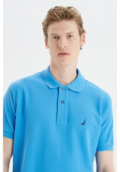 Nautica Erkek Polo T Shirt K35000t 4cm Saks Saks