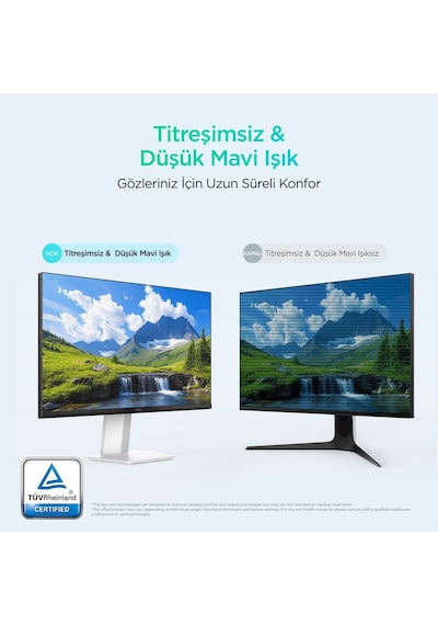 Tcl 25g54 24,5 İnç Fhd Mini Led Oyuncu Monitörü, 144 Hz, Hdr400, 5 Ms Gtg, %99 Srgb