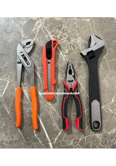 Dmr Pense Seti Fort Pense 180mm Pense Yankeski Maket Bıçak Kurbagacık 4lü Set Diğer