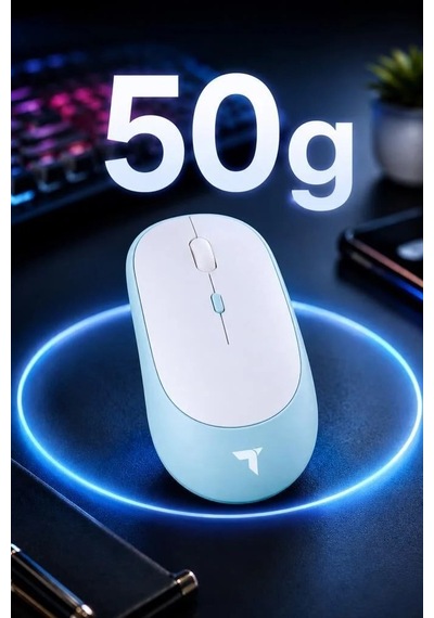 Özel Seri Ürün Donanım Ev Mouse Çift Modlu Sessiz Kablosuz Fare Tm16 Beyaz