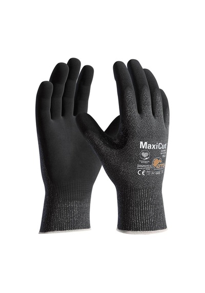 Maxicut Ultra 44-5745 Yüksek Kesilme Dirençli En İnce İş Eldiveni Siyah