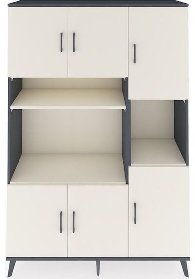 Hyperion Dolap 9 Raflı 6 Kapaklı 132x44x195 Antrasit-aytaşı/a... Antrasit Hyperion Dolap 9 Raflı 6 Kapaklı 132x44x195 Antrasit-aytaşı/a... Antrasit