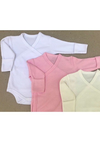 Özdemirli Bebe Özdemirlitekstil Bebelino Çıtçıtlı Badi Kruvaze (3 Lü Paket) (456569330) Çok Renkli