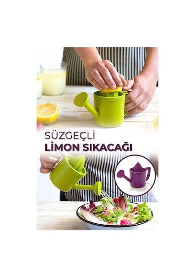 Bahçıvan Limonluk Süzgeçli Limon Sıkacağı Sulama Limon Ibriği Plastik Diğer