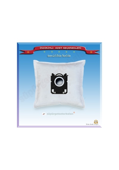 Philips Uyumlu-S-BAG SÜPÜRGE TOZ TORBASI 20 Ad 202420