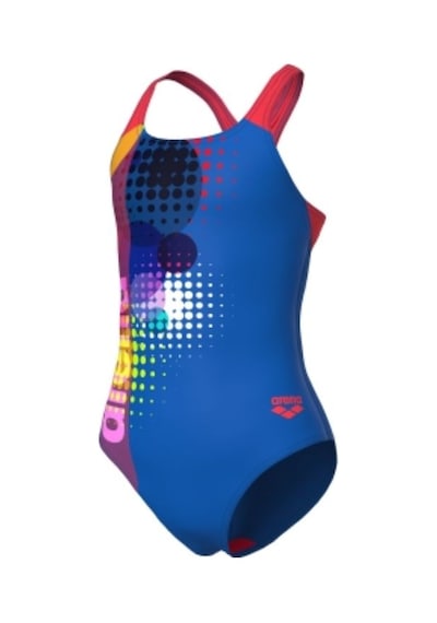 Arena G Dots Swimsuit Swim Pro Back Çok Renkli Kız Çocuk Yüzücü Mayosu 010745370