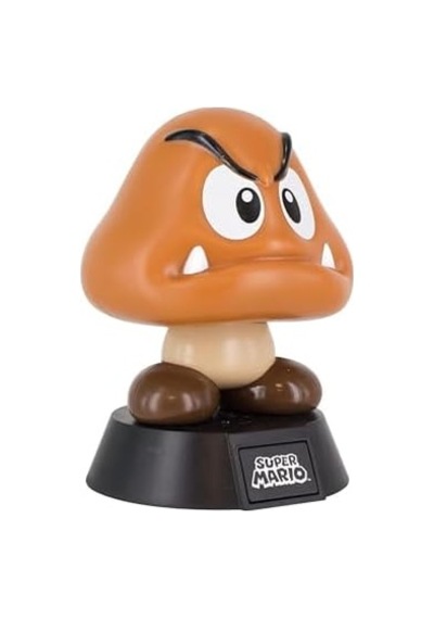 Paladone Super Mario 3d Işık, Çok Renkli Goomba Çok Renkli 7/8 Yaş
