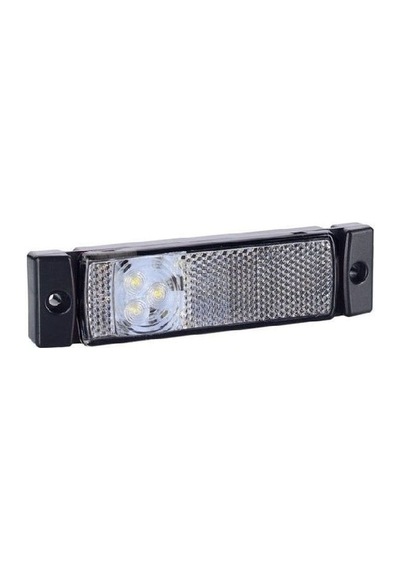 Dorse İşaret Lamba Krone Lamba 4 Led'li 125mm 12v-24v Beyaz - F