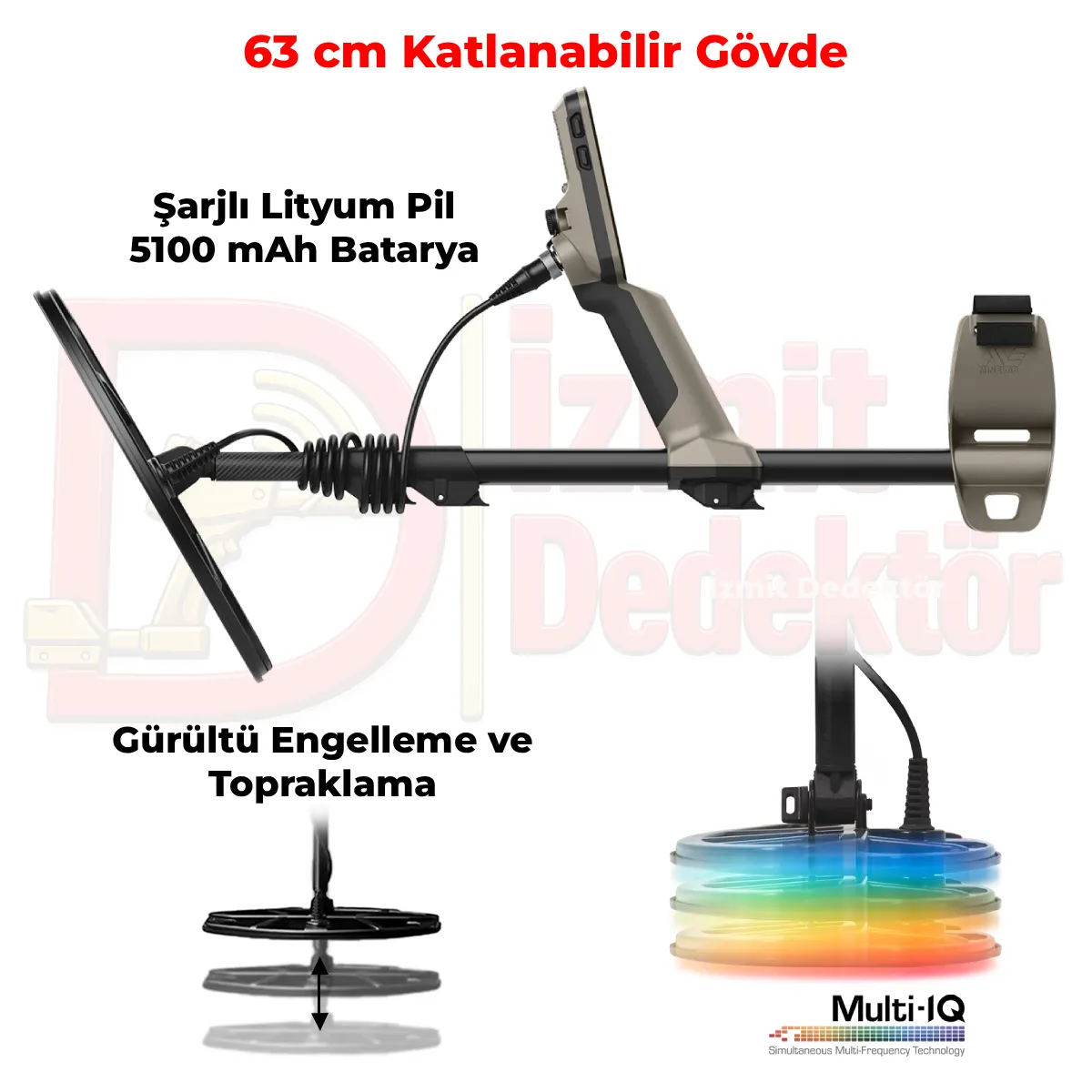 Minelab X-terra Elıte Multi-ıq Metal Dedektörü