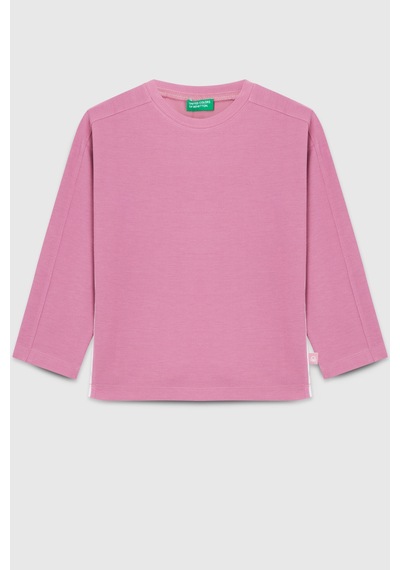 United Colors Of Benetton Benetton Çocuk Uzun Kollu Tshirt Bnt-g23309 Çok Renkli