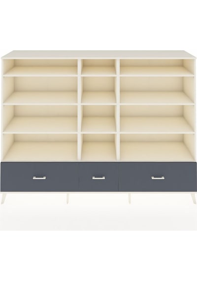 Hyperion Dolap 12 Raflı 3 Çekmeceli 220x44x163 Aytaşı-aytaşı/ant Aytaşı-aytaşı/antrasit Hyperion Dolap 12 Raflı 3 Çekmeceli 220x44x163 Aytaşı-aytaşı/ant Aytaşı-aytaşı/antrasit