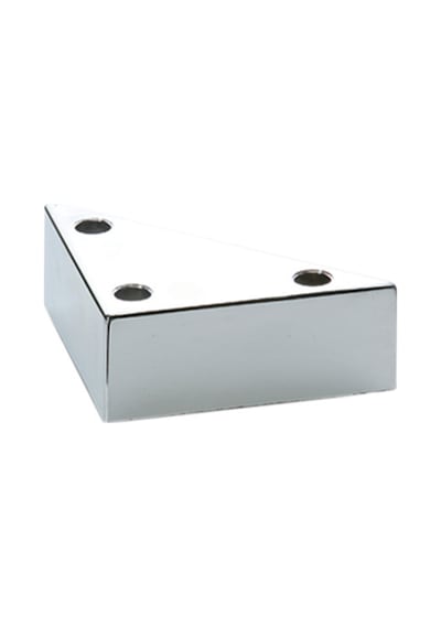 Üçgen, Piramit Mobilya Ayağı 3 Cm Beyaz