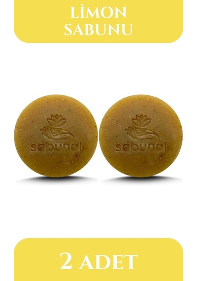 Sabunal Limon Sabunu 2 Adet - C Vitaminli Sebum Dengeleyici Cilt Sabunu