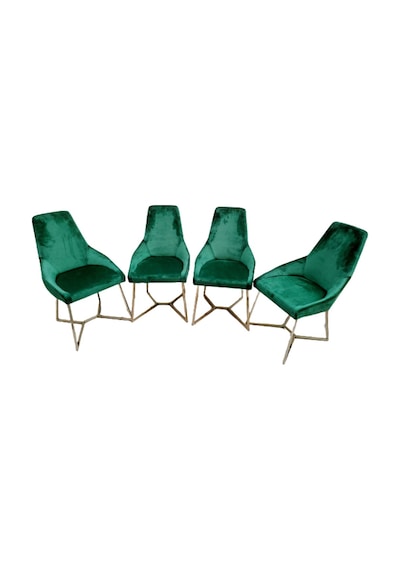 Bengimobilya Sandalye Piramit Model Metal Transmisyon Gold Renk Kaplama Baby F