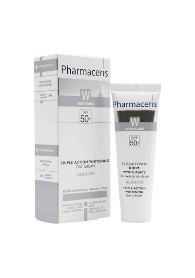 Yeni Seri W Albucin Üçlü Etkili Beyazlatıcı Mela-protect Gündüz Kremi Spf50 30 Ml Pssnss34