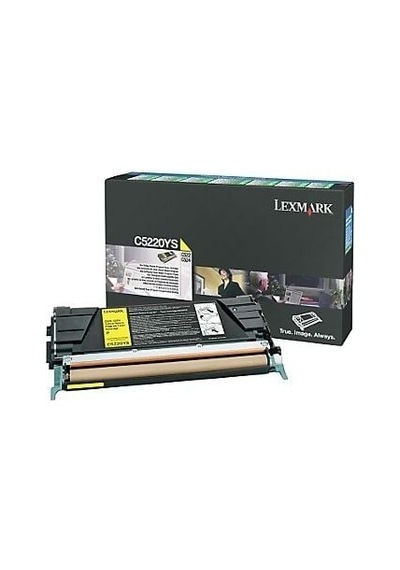 Lexmark C5220ys Sarı Yellow Toner C522 / C524