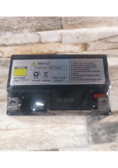 Or-tec Ytx5a 12v 5ah Motosiklet Aküsü 2025