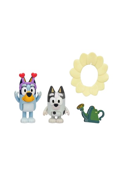 Bluey 2 Li Aksesuarlı Figür Seti Spring Time