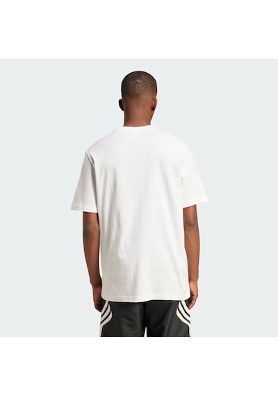 Whıte Adidas Erkek Günlük T-shirt Adibreak Tee Jd4195 Beyaz