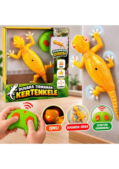 9998 Duvara Tırmanan Kertenkele Rc Oyuncak Kertenkele