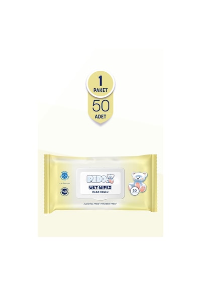 Pedo Klasik Islak Mendil 50 Adet