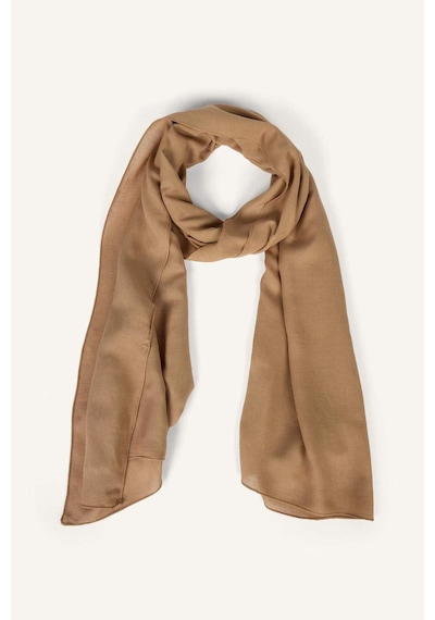 Defacto Fresh Scarfs X Defacto Premium Latte Keten Şal I1758ax26smbg123 Bej-bg123