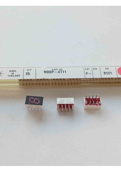 Hdsp-a111 Kırmızı 637nm 0.3 Anot Display 3 Adet