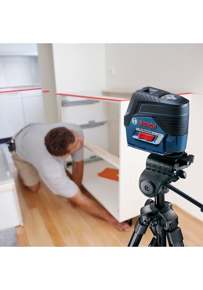 Gcl 2-50 C Çizgi Lazer 20m Çalışma Alanı Alıcı İle 50 M , 4 X Aa Pil, Ip 54 Toza Karşı Koruma Sistemi, Kırm