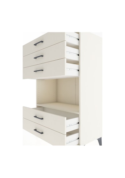 Hyperion Dolap Tek Raflı 5 Çekmeceli 88x44x134 Aytaşı-aytaşı Aytası