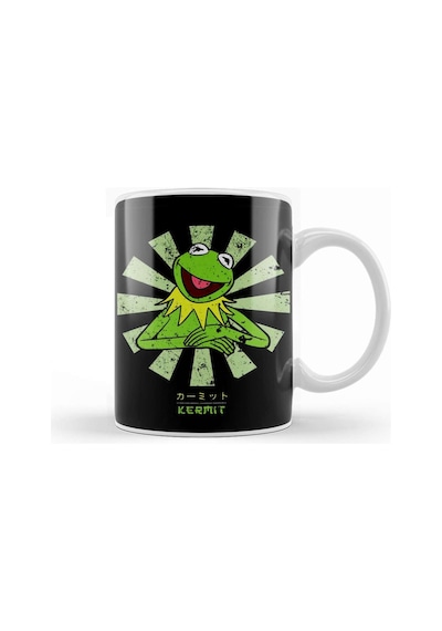 Kermit The Frog Retro Japanese Kupa Bardak Porselen No14948 Karışık