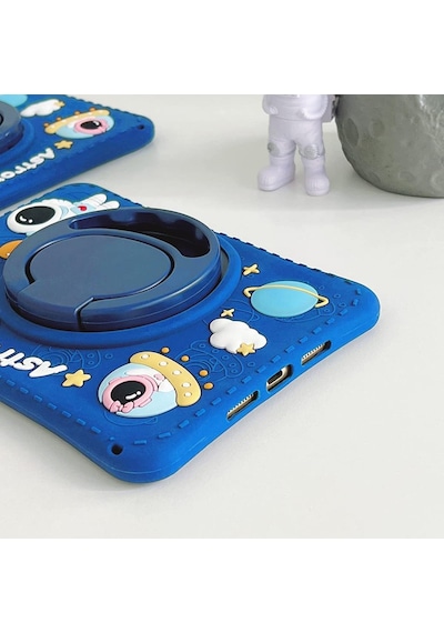 Xiaomi Redmi Pad 2 11inç 2025 Kılıf Cute Dolls Standlı Eğlenceli 3d Karekterli Çocuk Kapaklı Kılıf