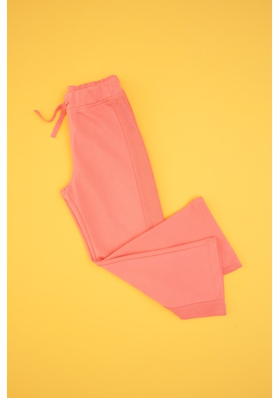U.S. Polo Assn. Kız Çocuk Neon Pembe Şeritli Eşofman Altı 50317901-VR105