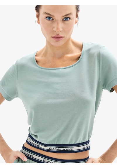 Kadın T-shirt 52013 - Yeşil Yeşil