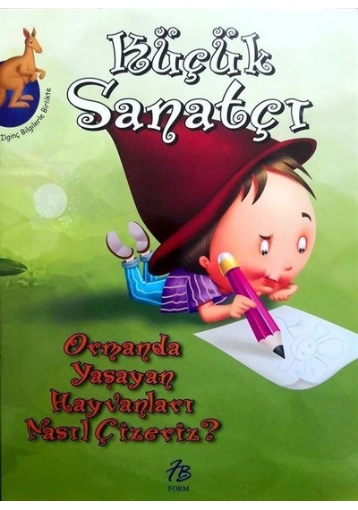 Küçük Sanatçı / Ormanda Yaşayan Hayvanları Nasıl Çizeriz ? / A...