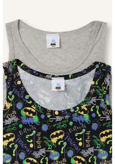 Defacto Batman 2li Atlet Seti Erkek Çocuk C8798a826smbk81 Siyah-bk81