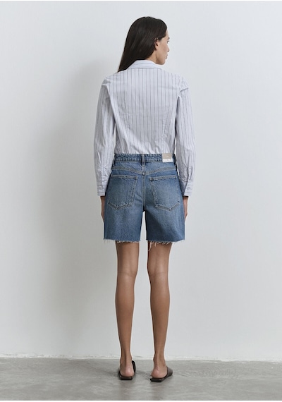 Lıdıa Dark Shaded Denim Mavi