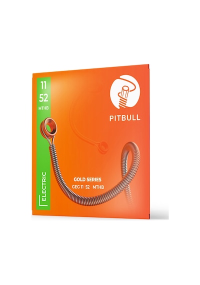 Pitbull Strings Gold Series Geg 11-52 Mthb Takım Tel Elektro Gita Pitbull Strings Gold Series Geg 11-52 Mthb Takım Tel Elektro Gita
