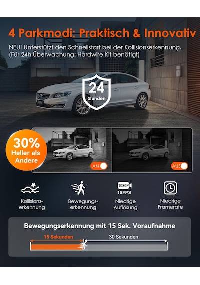 Vantrue E2 2.7k+2.7k Araç Kamerası Araç Ön Arka 5ghz Wifi 9mb/s Gps, Uzaktan Kumanda Sesli Komutlar Araç Kamerası Çift 1944p/1440p Wdr Gece Görüş Tampon Park Modu Araç Kamerası, 2,45'' 320 G Sensör, Maks. 512 Gb Vantrue E2 2.7k+2.7k Araç Kamerası Araç Ön Arka 5ghz Wifi 9mb/s Gps, Uzaktan Kumanda Sesli Komutlar Araç Kamerası Çift 1944p/1440p Wdr Gece Görüş Tampon Park Modu Araç Kamerası, 2,45'' 320 G Sensör, Maks. 512 Gb