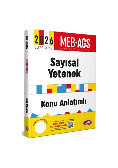 Data 2026 Meb-ags Sayısal Yetenek Konu Anlatımlı Ultra Serisi Data Yayınları