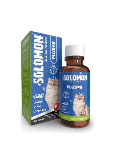 Plus+b Kediler İçin Tüy Dökümünü Azaltan Besleyen Tüy Döküm Önleyici Multivitamin Damla