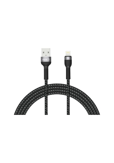 Siyah Shira Serisi Lightning Usb Kablo 2 Metre-zore