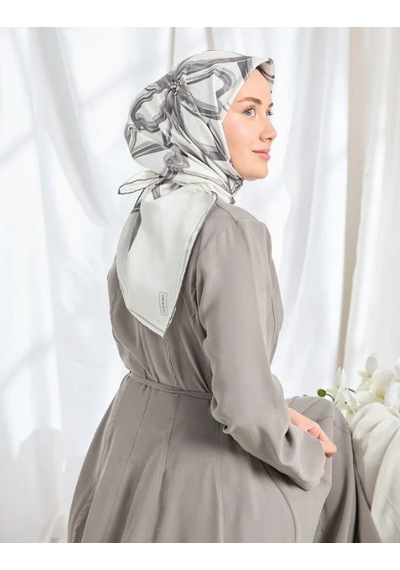 Silk Home Twill İpek Eşarp - 11548-04 Beyaz