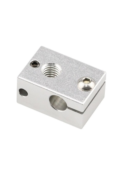 3d Yazıcı Alüminyum Isıtıcı Blok Heatblock V6 - 23x16x11.5mm 3d Printer İçin