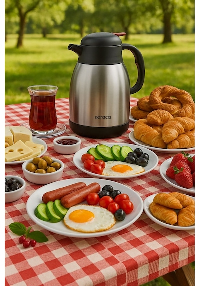 Karaca Tantum Inox Çelik Çay Termosu 2 L