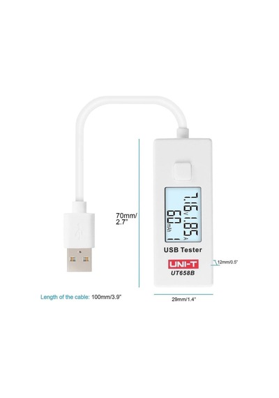 Unit Ut658b Dijital Usb Test Cihazı