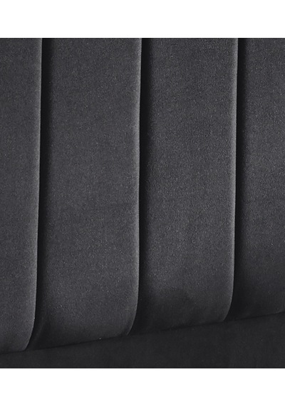 Nironyatak Niron Ela Baza Ve Başlık Seti 200X200 Cm Çift Kişilik Siyah Kumaş