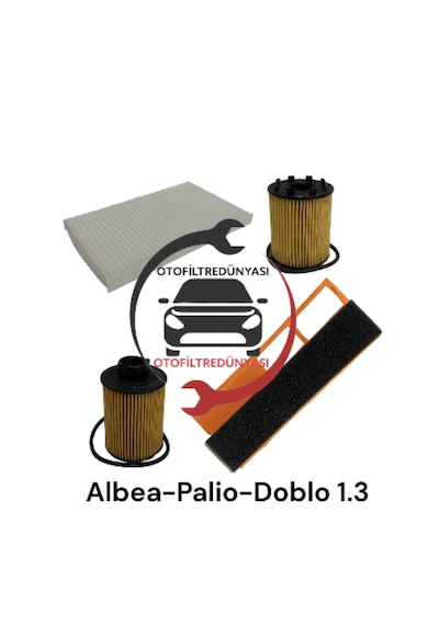 Fiat Albea Doblo Palio 1.3Euro 4 Multijet Filtre Seti Selenia Yağ 327010289